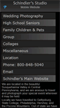 Mobile Screenshot of mobile.schindlersstudio.com